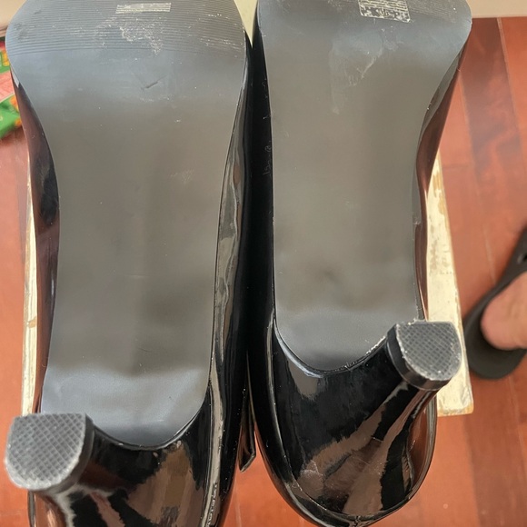 Pleaser Black Patent Heels Mary Jane style size 13 . - Picture 7 of 9